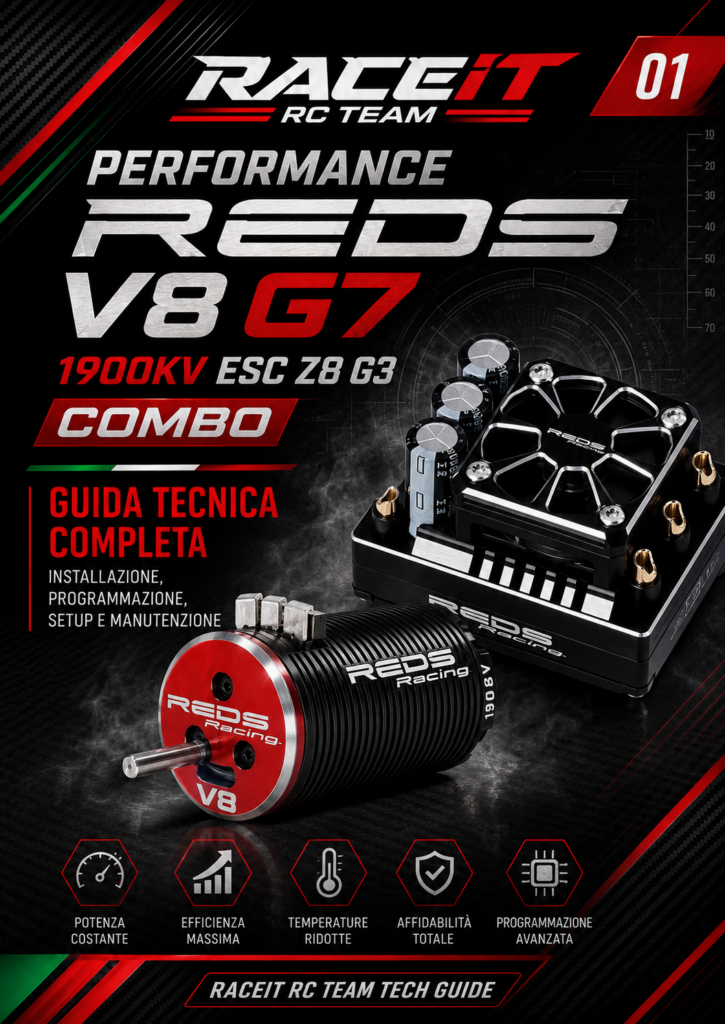 REDS – V8 G7 1900KV ESC Z8 G3 – COMBO